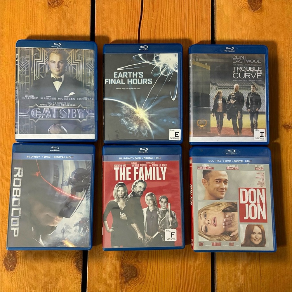 Blu-ray Movie Collection
